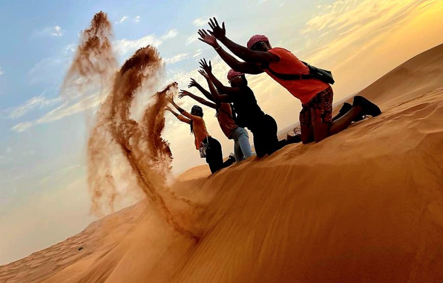 Camel Ride Safari in Red Dunes: